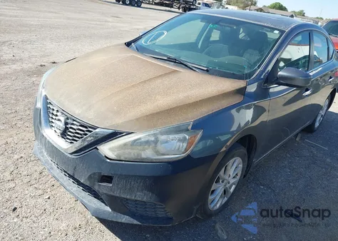 2017 Nissan Sentra Sv z USA, uszkodzony, nr VIN 3N1AB7AP8HY257804